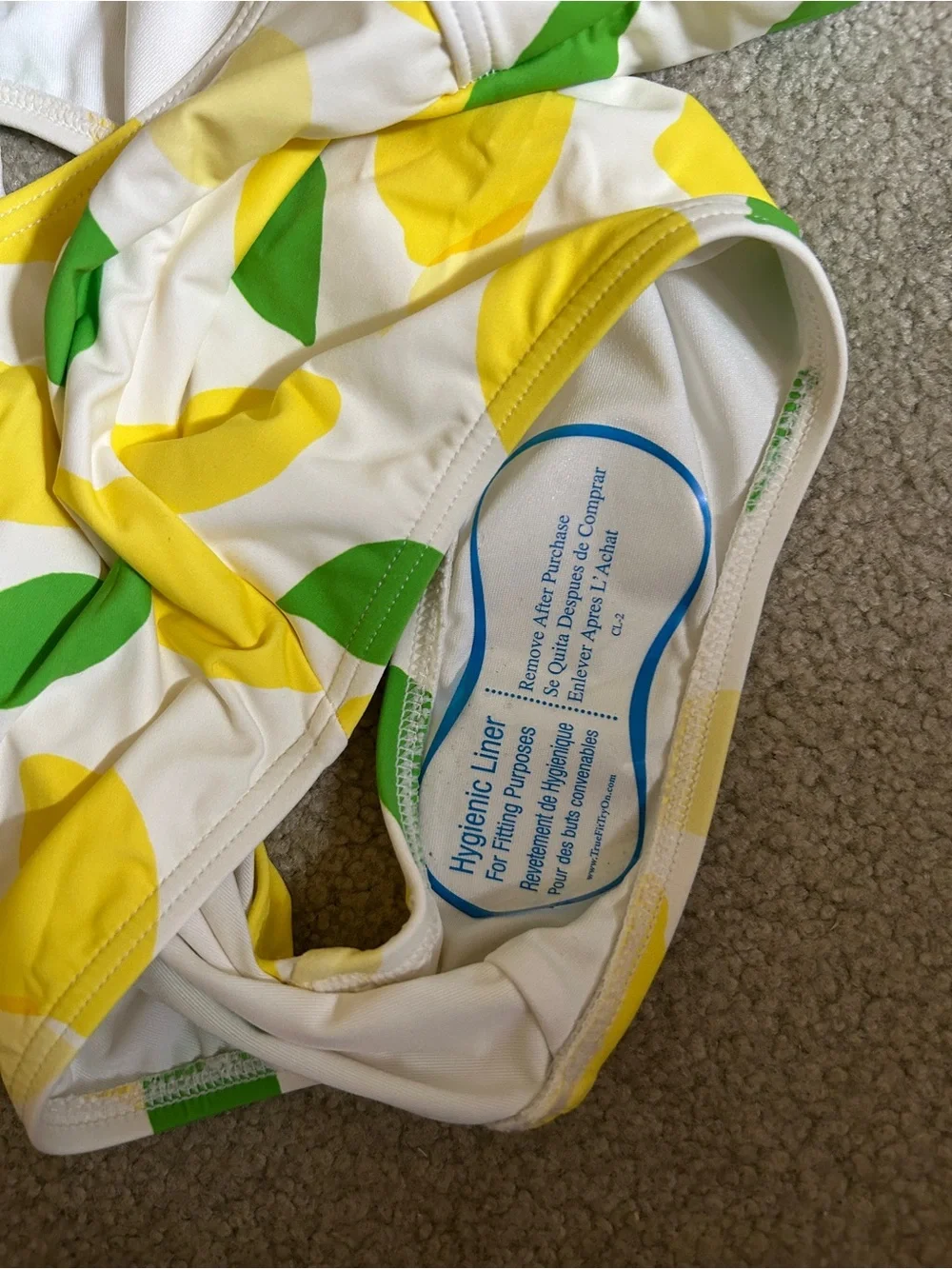 Kate Spade Lemon One-Piece Swimsuit Sz L